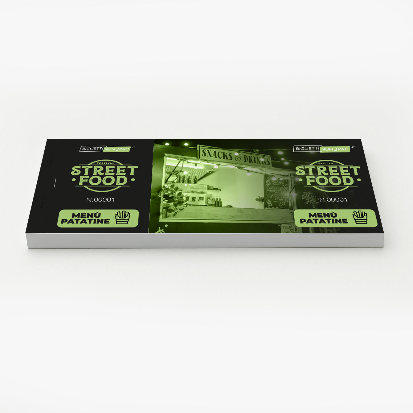 carta usomano 80gr biglietti numerati