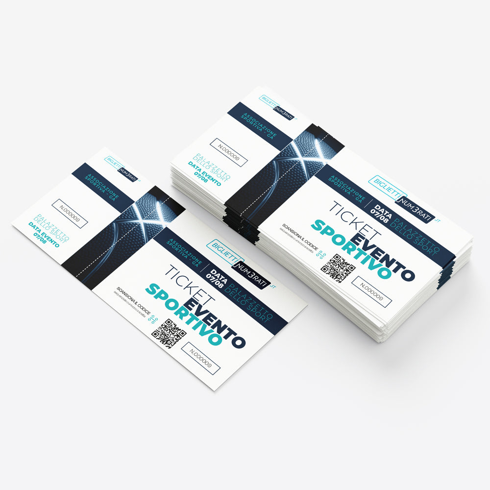 biglietti personalizzati evento