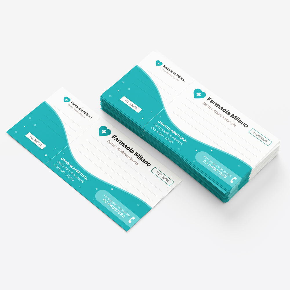 biglietti sfusi personalizzati