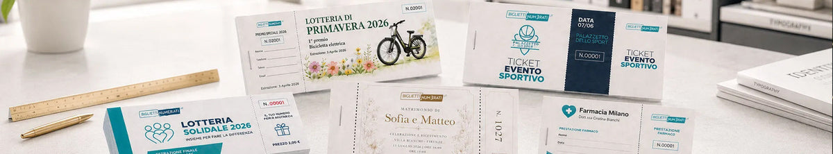 Biglietti con matrice