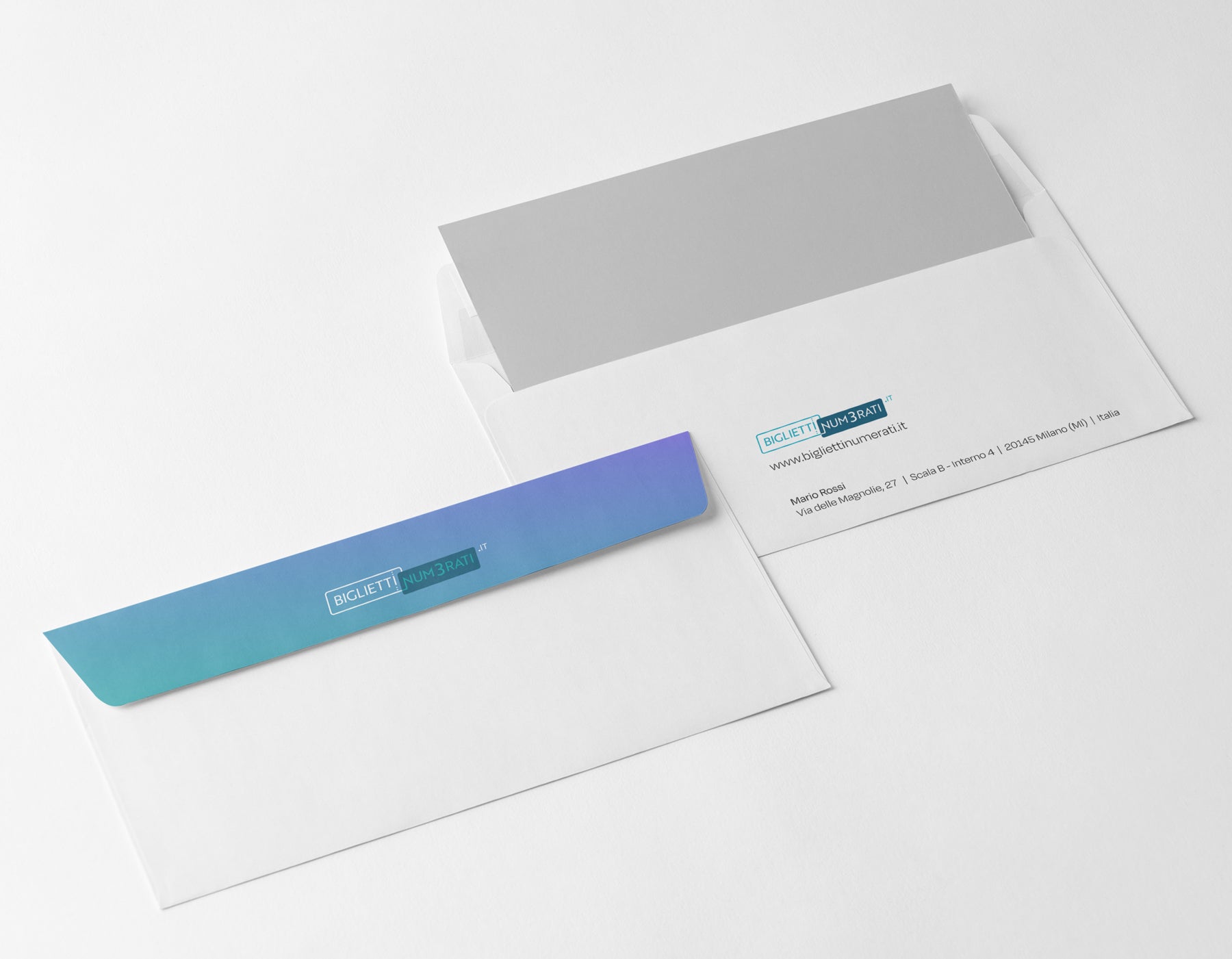 Buste da lettera personalizzate con o senza dato variabile