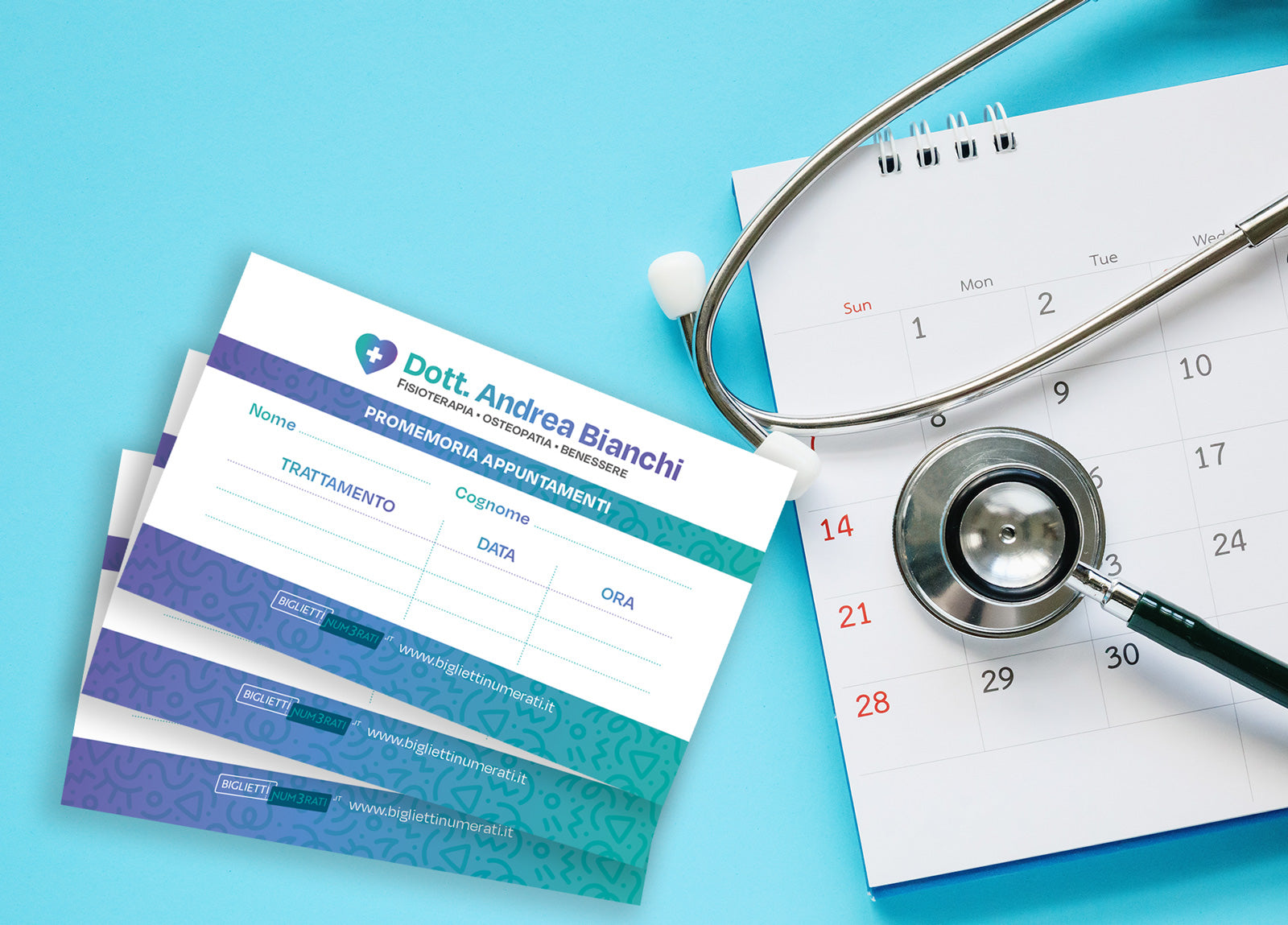 Biglietti per appuntamenti personalizzati